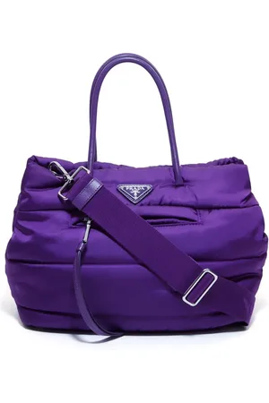 Prada Handtasche mit Logo-Schild