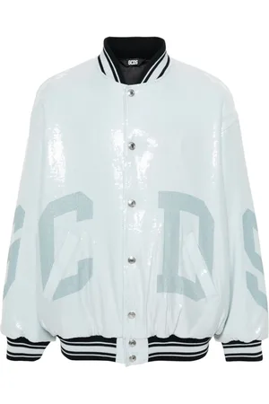 GCDS Sequins Varsity Logo Bomberjacke