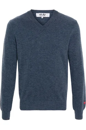 Comme des Garçons Pullover mit Logo-Applikation
