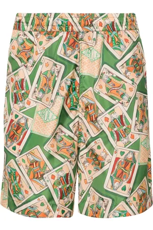 Drôle de Monsieur Jeu de cartes Badeshorts mit elastischem Bund