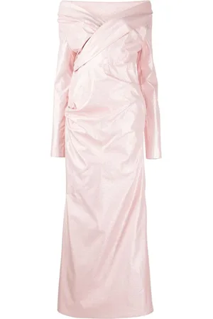 TALBOT RUNHOF Taft-Abendkleid