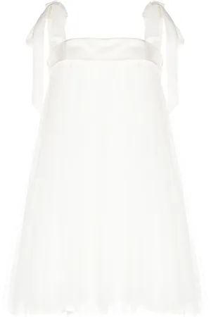 Amsale Trapez-Minikleid aus Tüll
