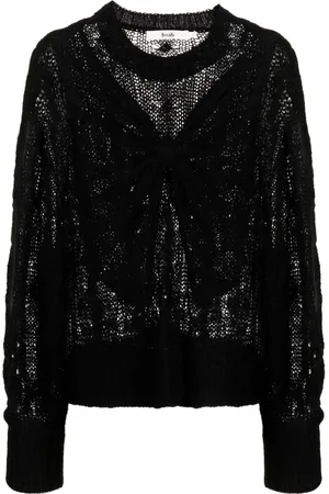 B+AB Pullover mit Zopfmuster
