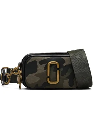 Marc Jacobs The Camo Jacquard Snapshot camera bag