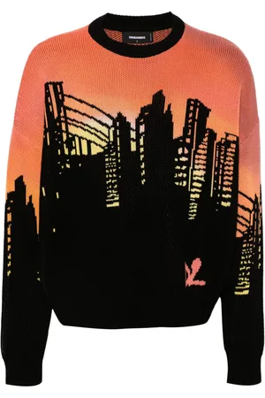 Dsquared2 Pullover mit Intarsienmuster