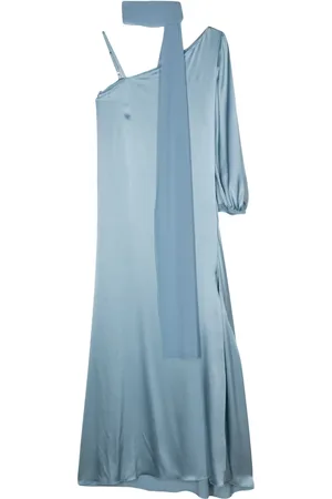 SEVENTY BY SERGIO TEGON Asymmetrisches Satinkleid