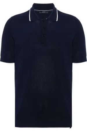 FAY Poloshirt mit Kontrastdetails