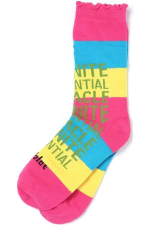 DOUBLET Socken mit Slogan-Print