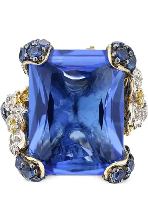 Anabela Chan 18kt Lemon Cinderella Goldvermeil-Ring mit Edelstein
