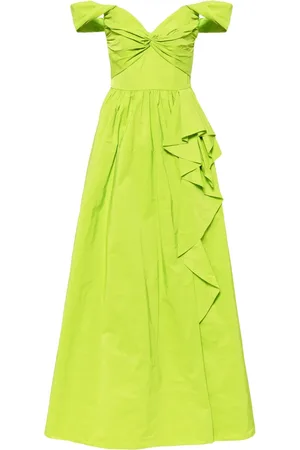 Marchesa Notte Twist Abendkleid aus Taft