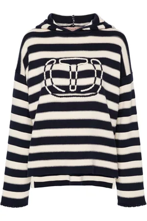 Twin-Set Gestreifter Hoodie