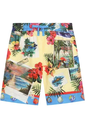 Dolce & Gabbana Bermudas mit Hawaii-Print