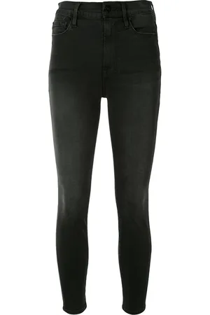 Frame Hoch sitzende Skinny-Jeans
