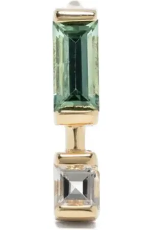 Aliita 9kt Compuesta Gelbgoldohrring mit Amethyst