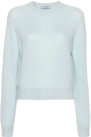 Prada Kaschmirpullover mit rundem Ausschnitt