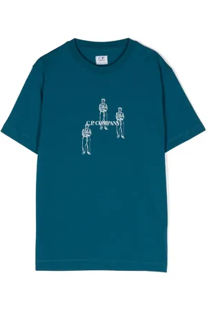 C.P. Company T-Shirt mit Illustrations-Print