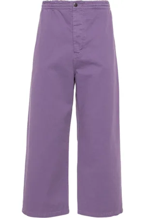 SOCIÉTÉ ANONYME Straight-Leg-Hose mit Logo-Stickerei