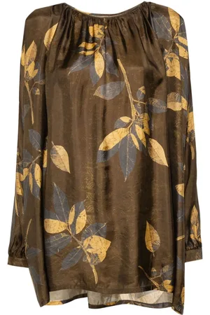 UMA WANG Tammy Bluse mit Motiv-Print