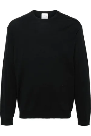 Courrèges Feinstrick-Pullover mit Schulterknöpfen