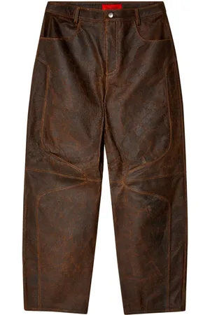 ECKHAUS LATTA Lederhose im Used-Look