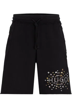 HUGO BOSS Joggingshorts mit Logo-Print