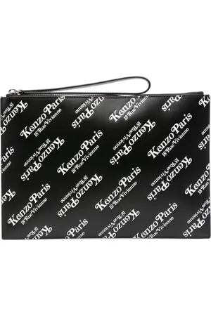 Kenzo Clutch mit gram-Print