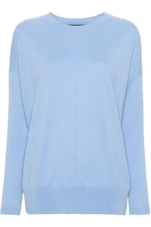 INCENTIVE! Kaschmirpullover mit rundem Ausschnitt