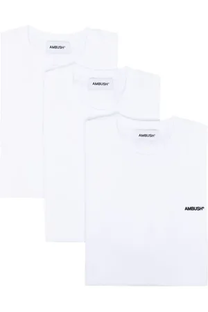 AMBUSH Set aus drei T-Shirts mit Logo-Stickerei