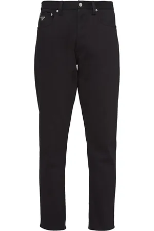 Prada Halbhohe Straight-Leg-Jeans