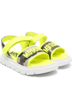 Moschino Sandalen mit Camouflage-Print