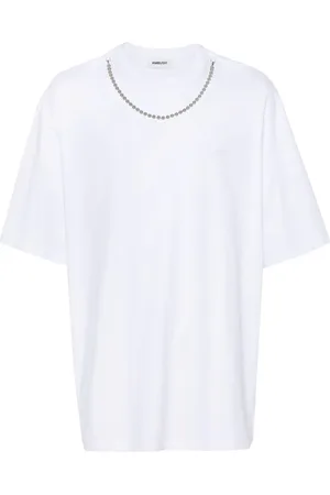 AMBUSH Besticktes T-Shirt mit Kettendetail