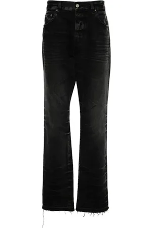 AMIRI Release Hem Straight-Leg-Jeans