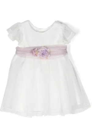 Amaya Spitzenkleid mit Blumenapplikation