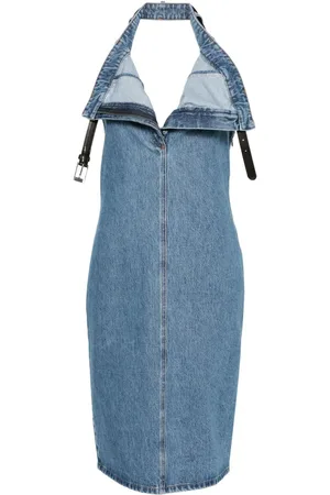 COPERNI Midikleid mit offenem Rücken