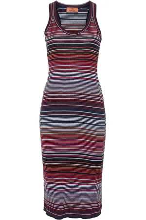 Missoni Gestreiftes Strickkleid