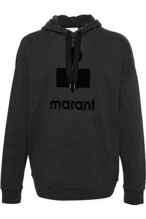 Isabel Marant Miley Hoodie mit geflocktem Logo