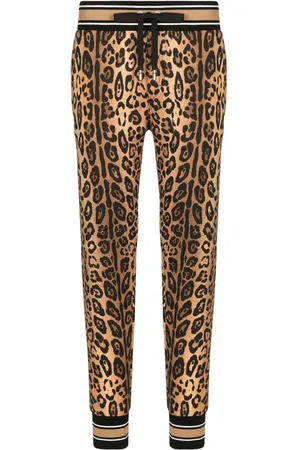 Dolce & Gabbana Jogginghose mit Leoparden-Print
