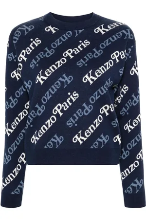 Kenzo Verdy Pullover mit Intarsien-Logo