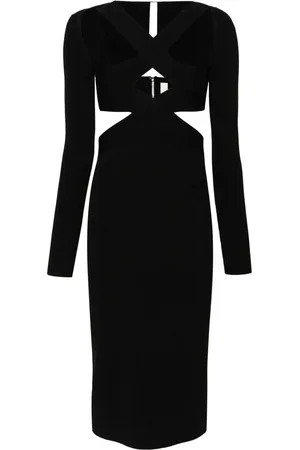 DION LEE Harness Midikleid