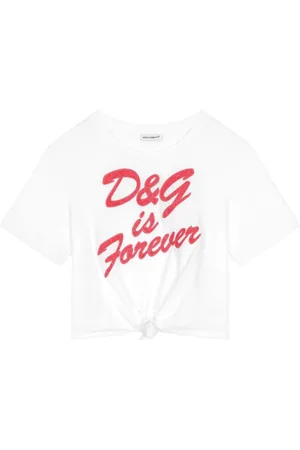 Dolce & Gabbana T-Shirt mit Logo-Verzierung