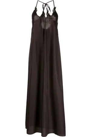 P.A.R.O.S.H. Maxikleid mit Macramé