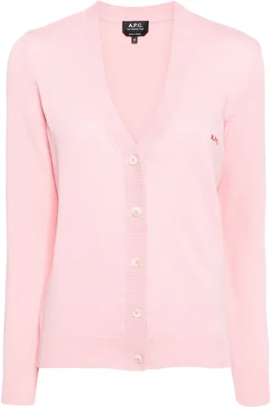 A.P.C. Cardigan mit Logo-Stickerei