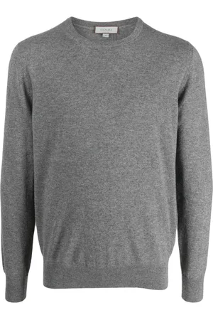 CANALI Kaschmirpullover mit rundem Ausschnitt