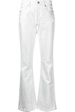 P.A.R.O.S.H. Bootcut-Jeans mit tiefem Bund