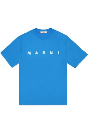 Marni T-Shirt mit Logo-Print