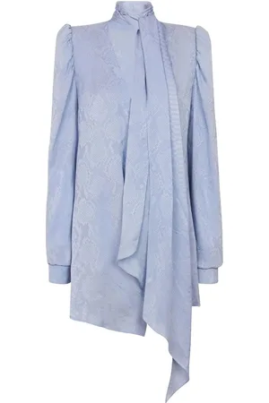 Balmain Midikleid mit Schlangenleder-Print