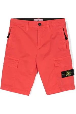 Stone Island Cargo-Shorts mit Kompass-Patch