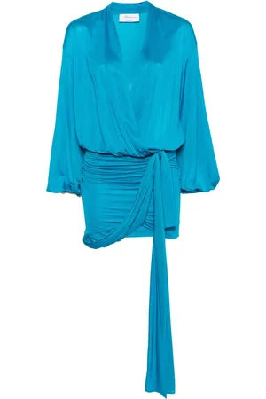 BLUMARINE Langärmeliges Wickelkleid