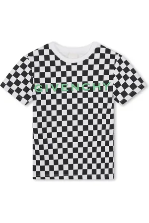 Givenchy 4G T-Shirt mit Karomuster