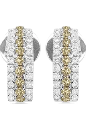 HYT Jewelry 18kt Weißgoldohrringe mit Diamanten